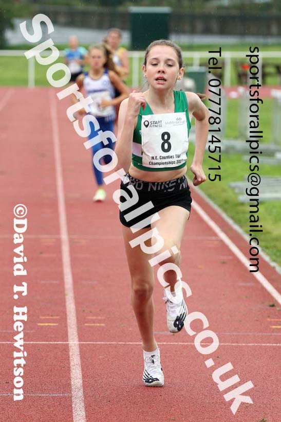 Women and Girls 800 metres, 2021 North Eastern Track and Field Champs., Middesbrough. Photo: David T. Hewitson/Sports for All Pics